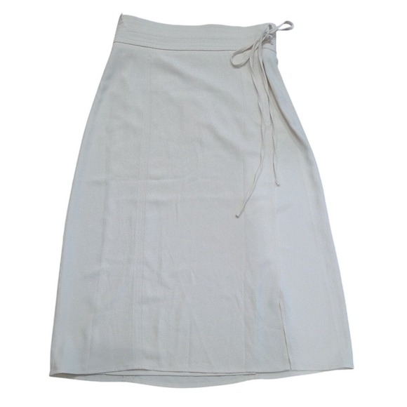 Commense Dresses & Skirts - NWT Commense Midi Wrap Scandi Euro Coastal Hamptons Minimalist Neutral Medium